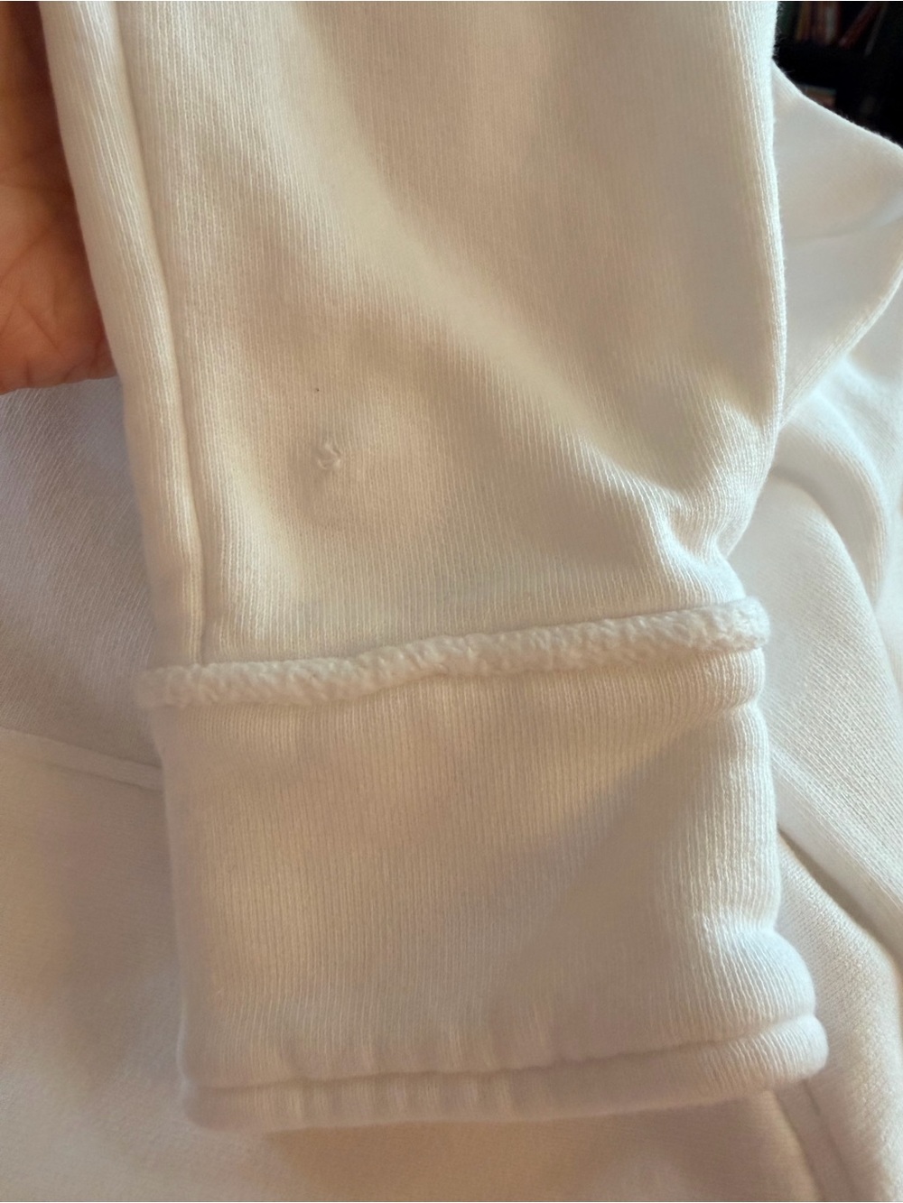🆕Frank & Eileen Eileen Sweatshirt Button-Up in White - Picture 8 of 8